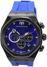 Load image into Gallery viewer, Technomarine Reef Sun Men's Blue 45mm Crystal Chrono Watch TM-523001-Klawk Watches
