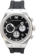 Load image into Gallery viewer, Technomarine Reef Sun Women's 40mm Double Black Crystal Chrono Watch TM-523004
