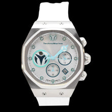 Load image into Gallery viewer, Technomarine Reef Sun Women's 40mm Glacier Ice Crystal Chrono Watch TM-523005-Klawk Watches
