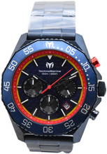 Load image into Gallery viewer, Technomarine Racing Legends Men's 44mm Darkest Blue Chronograph Watch TM-525018
