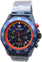 Load image into Gallery viewer, Technomarine Racing Legends Men's 44mm Darkest Blue Chronograph Watch TM-525018
