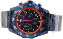 Load image into Gallery viewer, Technomarine Racing Legends Men's 44mm Darkest Blue Chronograph Watch TM-525018
