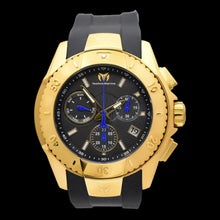 Load image into Gallery viewer, Technomarine UF6 Black Dial Gold Swiss Chronograph Watch Men's 48mm TM-620003
