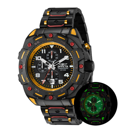 Invicta Sea Monster Inferno Mens 50mm Lume Dial Chrono Watch 37801-Klawk Watches