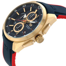 Load image into Gallery viewer, TechnoMarine Ocean Quantum Men's 44mm Blue &amp; Gold Chronograph Watch TM-318127-Klawk Watches
