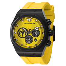 Load image into Gallery viewer, Technomarine Men&#39;s Ultra Yellow Reef Sun 45mm Crystal Chrono Watch TM-523002-Klawk Watches
