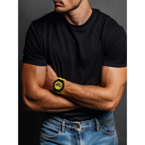 Technomarine Men's Ultra Yellow Reef Sun 45mm Crystal Chrono Watch TM-523002-Klawk Watches