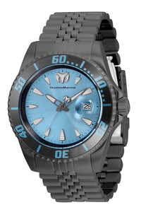 TechnoMarine Sea Manta Men's 42mm Light Blue Dial 200M Quartz Watch TM-220090-Klawk Watches