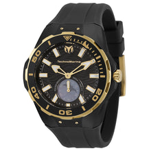 Load image into Gallery viewer, TechnoMarine Cruise Men&#39;s 49mm Black Dial Gold 200M Quartz Watch TM-120015-Klawk Watches
