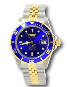 Invicta Pro Diver Automatic Men's 42mm Blue Dial Two-Tone Stainless Watch 29182-Klawk Watches