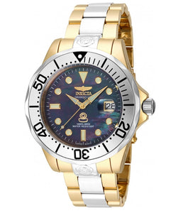 Invicta Grand Diver Automatic Men's 47mm Black Mother Pearl Dial Watch 16034-Klawk Watches