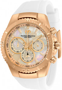 TechnoMarine Sea Manta Women's 40mm Mother of Pearl Chronograph Watch TM-220074-Klawk Watches