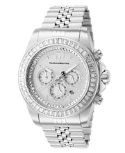 Load image into Gallery viewer, TechnoMarine Manta Ray Luxe Men&#39;s 47mm Silver Crystals Chrono Watch TM-221001-Klawk Watches

