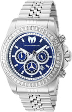 Load image into Gallery viewer, TechnoMarine Manta Ray Luxe Men&#39;s 47mm Blue Dial Crystals Chrono Watch TM-221002-Klawk Watches
