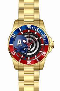 Invicta Marvel Captain America Limited Edition Pro Diver Stainless Watch 29681-Klawk Watches