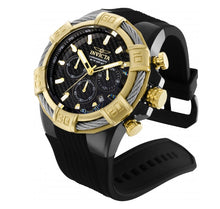 Load image into Gallery viewer, Invicta Bolt Men&#39;s 52mm Black Carbon Fiber Dial Silicone Chronograph Watch 25687-Klawk Watches
