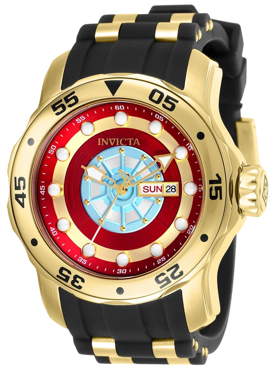 Invicta Marvel Ironman Men's 48mm Limited Edition Quartz Watch 25701 RARE-Klawk Watches