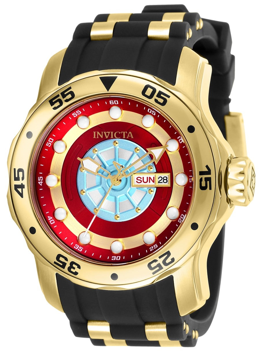 Invicta Marvel Ironman Men's 48mm Limited Edition Quartz Watch