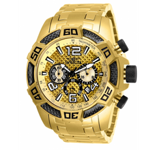 Load image into Gallery viewer, Invicta Pro Diver SCUBA Men&#39;s 50mm Yellow Carbon Fiber Chronograph Watch 25854-Klawk Watches
