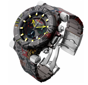 Invicta Coalition Forces Graffiti HydroPlated 51mm Swiss Chronograph Watch 26449-Klawk Watches