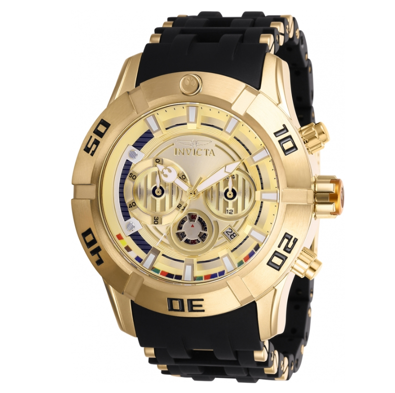 Invicta star wars outlet c3po men's watch