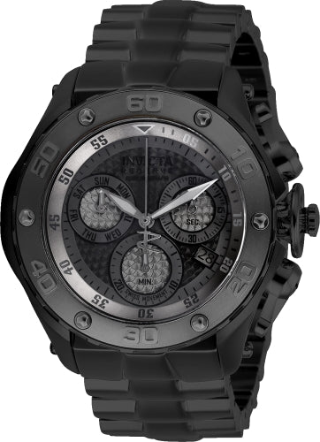 Invicta Reserve Excursion Men's 51mm Double Black Swiss Chronograph Watch 26571-Klawk Watches