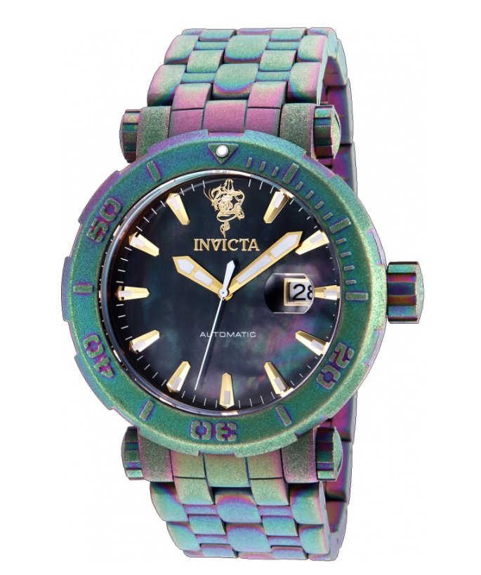 Invicta mother of pearl men's watch hot sale