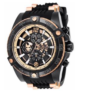 Invicta Marvel Ironman Men's 52mm Limited Rose Gold Chronograph Watch 26798-Klawk Watches