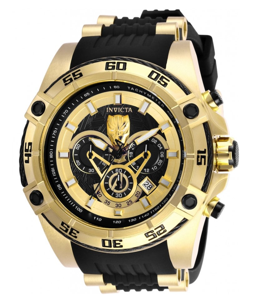 Invicta Marvel Black Panther Men's 52mm Limited Edition Chronograph Watch  26803