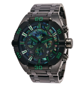 Invicta Coalition Forces Men's 50mm Abalone Dial Chronograph Watch 27262 Rare-Klawk Watches