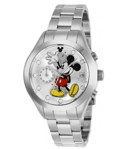 Invicta Disney Limited Edition Womens 40mm Silver Mickey Chronograph Watch 27398-Klawk Watches