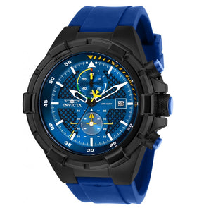 Invicta Aviator Men's 51mm UltraMarine Blue Silicone Chronograph Watch 28092-Klawk Watches