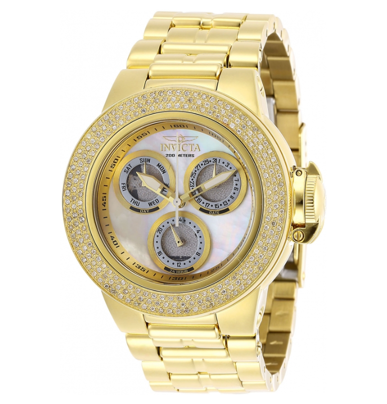 Invicta gold dragon watch on sale