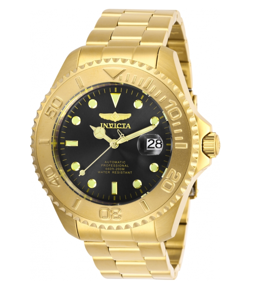 Invicta pro diver deals gold