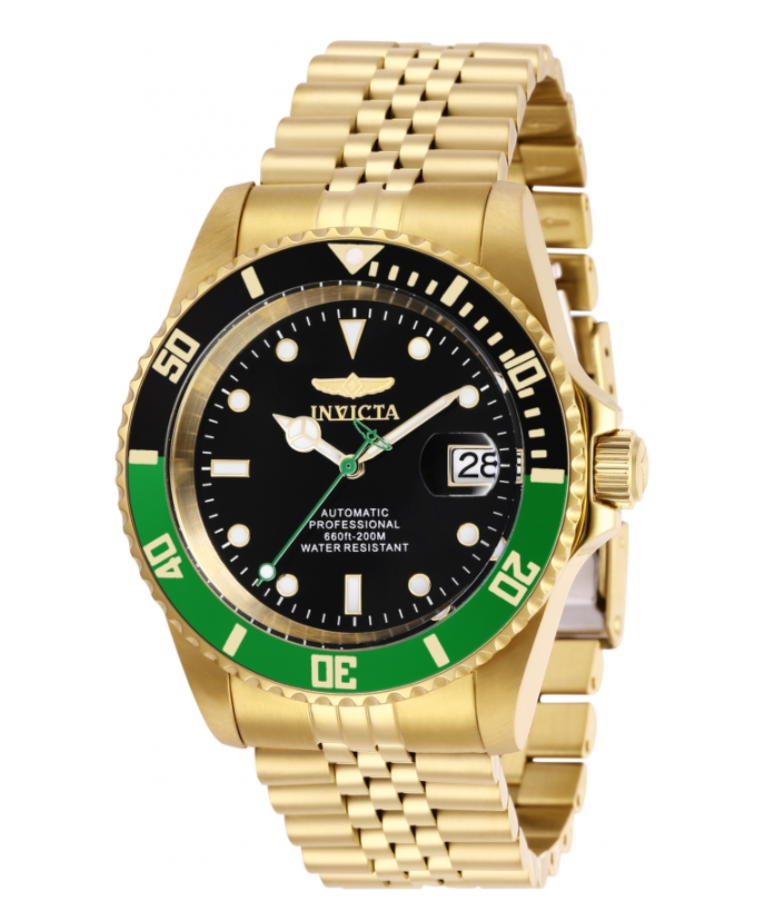 Invicta grand diver green 2025 bezel