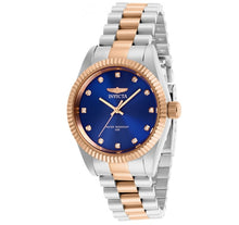 Load image into Gallery viewer, Invicta Specialty Luxe Women&#39;s 36mm Rose Gold Blue Dial Quartz Watch 29512-Klawk Watches
