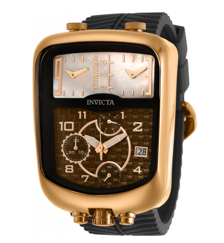 Invicta S1 Rally Dakar Chronozone Men's 42mm Triple Time