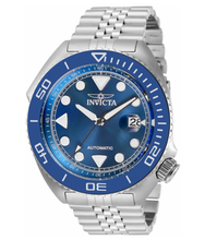 Load image into Gallery viewer, Invicta Pro Diver Sea Wolf Automatic Men&#39;s 47mm Blue Dial Stainless Watch 30411-Klawk Watches
