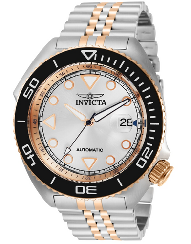 Invicta Pro Diver Sea Wolf Automatic Mens 47mm Silver Dial Stainless Watch 30419-Klawk Watches