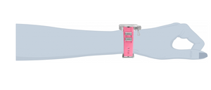 Invicta Russian Diver Women's 43mm Pink Dial Silicone Quartz Watch 31246 RARE-Klawk Watches