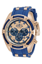 Load image into Gallery viewer, Invicta Bolt Men&#39;s 52mm Rose Gold / Electric Blue Chronograph Watch 31434 RARE-Klawk Watches
