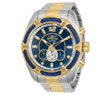 Load image into Gallery viewer, Invicta Bolt Men&#39;s 52mm Blue Dial Two-Tone Miyota Chronograph Movement 31473-Klawk Watches
