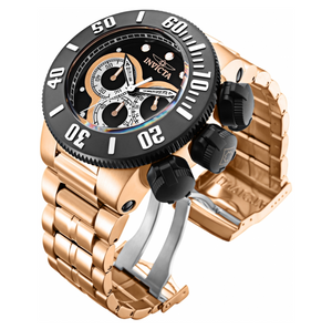 Invicta Subaqua Sea Dragon Men's 52mm Rose Gold Chronograph Caps Watch 31543-Klawk Watches