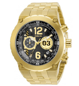 Invicta Aviator Men's 50mm Gold Stainless Fly-Back Chronograph Watch 31592-Klawk Watches