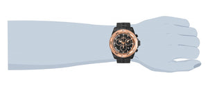 Invicta Pro Diver Men's 51mm Black Dial Rose Gold Swiss Chronograph Watch 31613-Klawk Watches