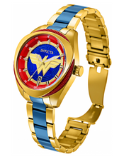 Load image into Gallery viewer, Invicta DC Comics Wonder Woman Ladies 38mm Limited Edition Gold Watch 31730-Klawk Watches
