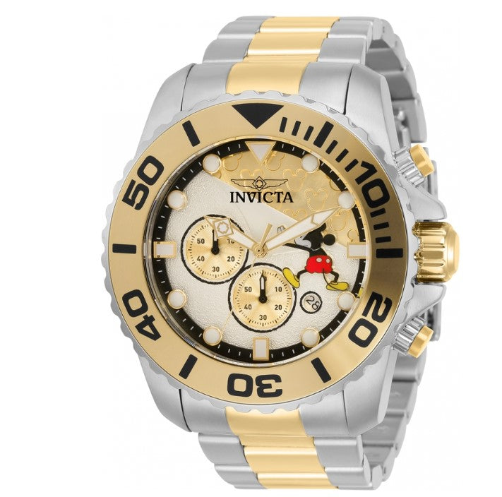 Gold Invicta Pro Diver Disney Invicta Men's Disney Limited Edition