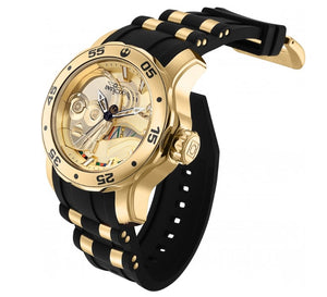 Invicta Star Wars C3P0 Men's 48mm Limited Edition Gold Silicone Watch 32519-Klawk Watches