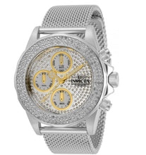 Load image into Gallery viewer, Invicta Pro Diver Women&#39;s 38mm Silver PAVE Crystal Chronograph Watch 32934-Klawk Watches
