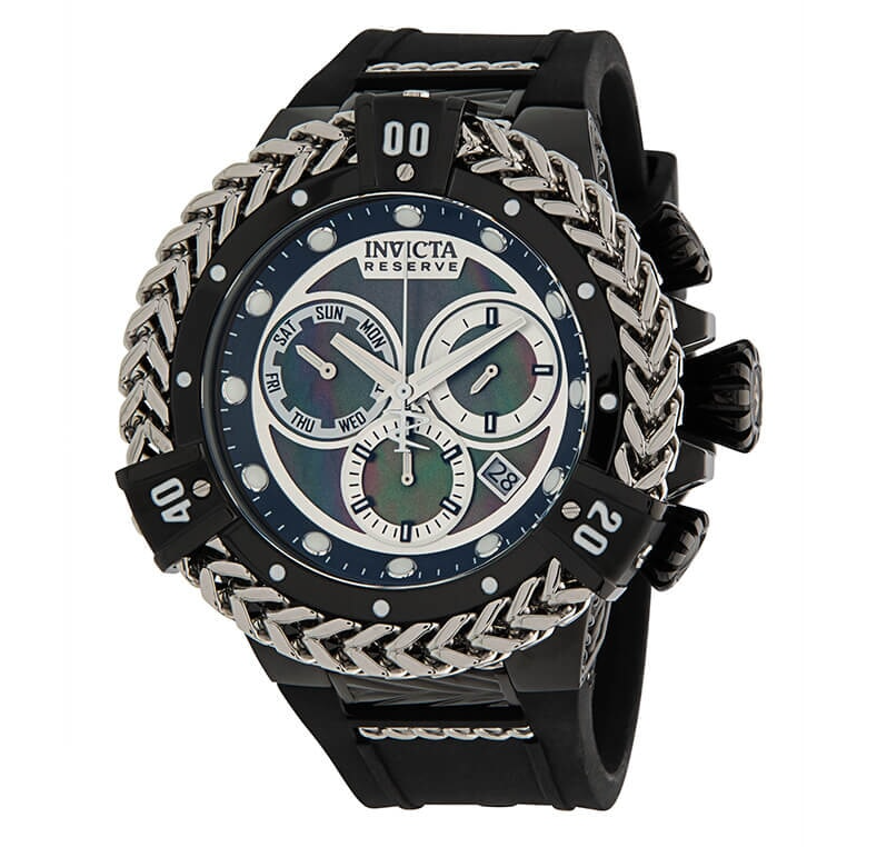 Invicta Bolt Hercules Reserve Men's 56mm MOP Swiss Chronograph Watch 33159-Klawk Watches